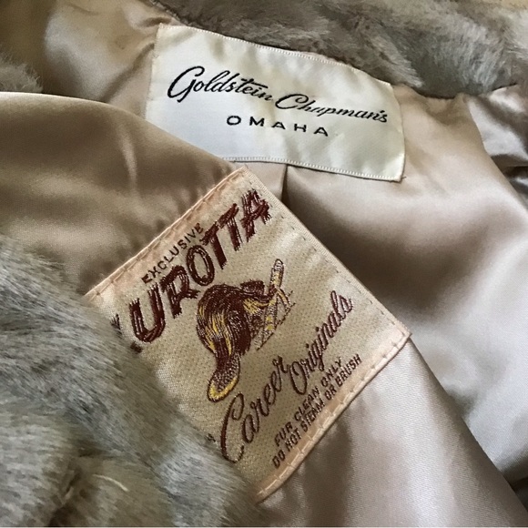 Vintage 1950/60’s Faux Beaver Coat - Picture 5 of 5